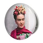 آینه جیبی خندالو طرح فریدا کالو Frida Kahlo مدل تاشو کد 3713