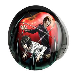 آینه جیبی خندالو طرح لایت و ال انیمه دفترچه مرگ Death Note مدل تاشو کد 11294 