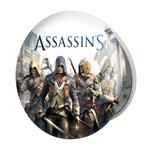 آینه جیبی خندالو طرح اساسینز کرید Assassins Creed مدل تاشو کد 4975