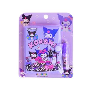 دفترچه یادداشت 40 برگ مدل کرومی به همراه خودکار