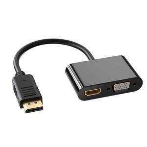 مبدل Displayport به HDMI / VGA مدل HT092