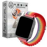 بند مسیر مدل Rainbow Alpine Loop مناسب برای ساعت هوشمند میبرو C2 / Color