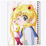 دفتر نقاشی 50 برگ خندالو مدل اوساگی تسوکینو انیمه سیلور مون Sailor Moon کد 17435