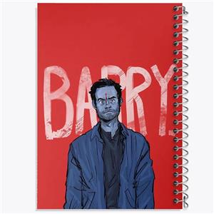 دفتر نقاشی 50 برگ خندالو مدل سریال بری Barry کد 29810 