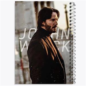 دفتر نقاشی 50 برگ خندالو مدل جان ویک John Wick کد 2949 