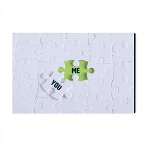 تابلو شاسی عرش مدل فانتزی پازل Me You کد As2006