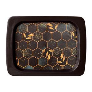 سینی مهروز مدل E-2001-41 طرح لانه زنبوری