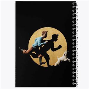 دفتر نقاشی 50 برگ خندالو مدل ماجراهای تن تن کد 27982