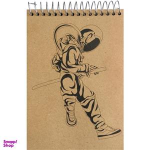 دفتر طراحی 50 برگ مدل کرافت کد 01