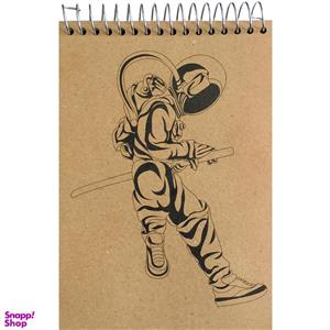 دفتر طراحی 50 برگ مدل کرافت کد 01