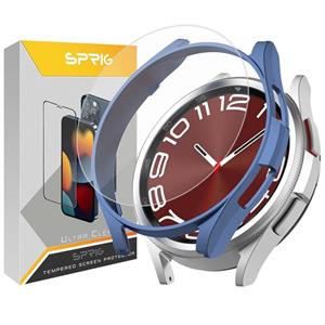 کاور اسپریگ مدل SPG مناسب برای ساعت هوشمند سامسونگ Galaxy Watch 6 Classic 47mm به همراه محافظ صفحه نمایش
