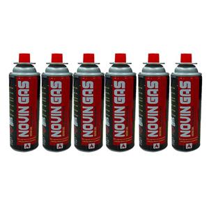 کپسول گاز نوین گاز مدل PP02 مجموعه 6 عددی