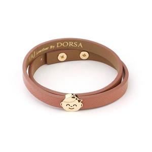 دستبند طلا 18 عیار زنانه تاج مدل G296