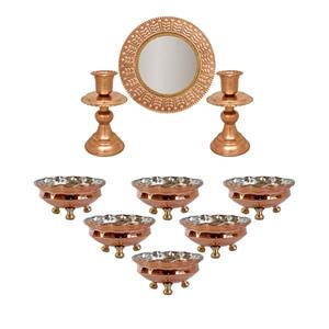 ست 9 تکه هفت سین مسی کد ZH223.18