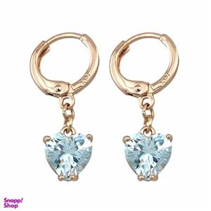گوشواره زنانه ژوپینگ مدل قلب کد E4087
