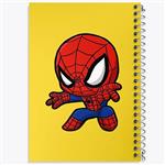 دفتر مشق 50 برگ خندالو مدل مرد عنکبوتی Spider Man  کد 13169