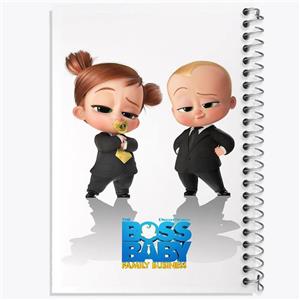 دفتر مشق 50 برگ خندالو مدل Boss Baby  کد 10326