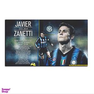 تابلو شاسی بکلیت طرح بازیکن فوتبال خاویر زانتی تیم اینتر میلان مدل SH-S7138