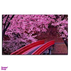 تابلو شاسی بکلیت طرح طبیعت شکوفه های گیلاس مدل SH-8863