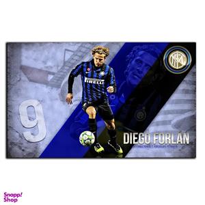 تابلو شاسی بکلیت طرح بازیکن فوتبال دیگو فورلان تیم اینتر میلان مدل SH-S6652