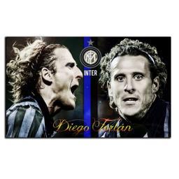 تابلو شاسی بکلیت طرح بازیکن فوتبال دیگو فورلان تیم اینتر میلان مدل SH-S6650