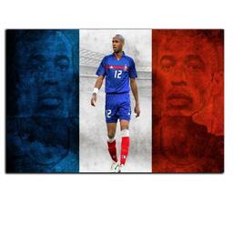 تابلو شاسی بکلیت طرح بازیکن تیم ملی فوتبال فرانسه تیری هانری مدل SH-S6871