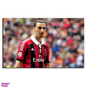 تابلو شاسی بکلیت طرح بازیکن فوتبال زلاتان ابراهیموویچ تیم آث میلان مدل SH-S6574