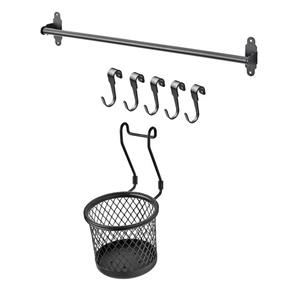 استند دیواری ایکیا مدل HULTARP--2000 به همراه جاقاشقی وقلاب