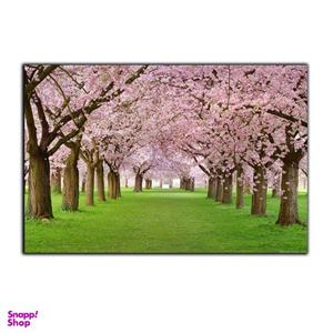 تابلو شاسی بکلیت طرح منظره شکوفه های بهاری مدل SH-S2976
