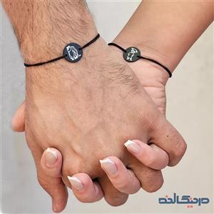 دستبند مدل دوستی سالیوان و بو مجموعه 2 عددی