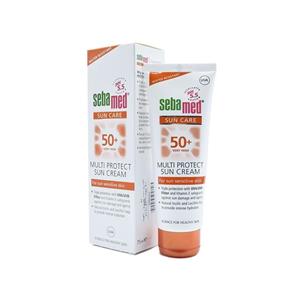 کرم ضد آفتاب چندمنظوره بزرگسال SPF50 سبامد Multi protect sun cream حجم 75 میلی لیتر 