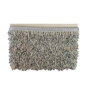 نوار یراق مدل کریستال آویزدار طول یک متر