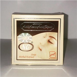 صابون ضد جوش و ضد لک ان جی مدل هربال حجم 50 گرم