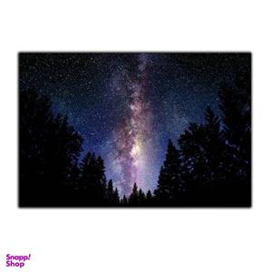 تابلو شاسی بکلیت طرح جنگل و منظره آسمان شب مدل SH-S4465