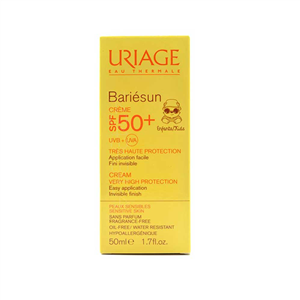 کرم ضد آفتاب نوزادان و کودکان SPF50 اوریاژ بری سان Uriage Bariesun SPF50 Kids/Enfants Sunscreen Cream حجم 50 میلی لیتر