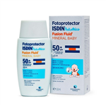 فلوئید ضد آفتاب مینرال کودک SPF50 ایزدین 50 میلی لیتر Isdin Fotoprotector Fusion Fluid Mineral Baby