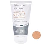 ضد آفتاب فاقد چربی رنگ برنز الکسیس مدل ( Sun Screen SPF 50 (Bronze Color حجم 50 میل