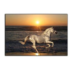 تابلو شاسی بکلیت طرح دریا و اسب مدل SH-7556