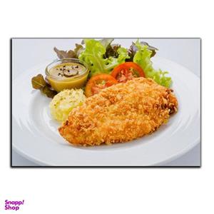 تابلو شاسی بکلیت طرح فست فود شنیسل مدل SH-S1076