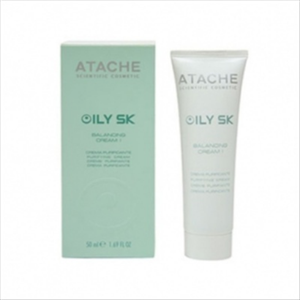 کرم متعادل کننده پوست چرب و ضدمنافذ باز اتچه بالانسینگ دو Atache Oily SK Balancing Cream II حجم 50میل 