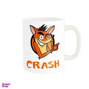 ماگ طرح بازی کراش Crash کد Crash-08