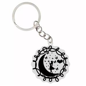 جاکلیدی گیلواره زراوشان مدل ماه و خورشید کد GAB05