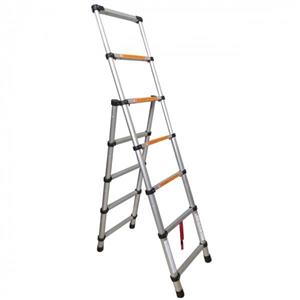 نردبان تلسکوپی تاشو مدل Telescopic Combi Ladder 2m 