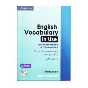 کتاب English Vocabulary in use Pre-Intermediate & Intermediate third edition اثر Stuart Redman انتشارات الوندپویان