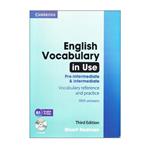 کتاب English Vocabulary in use Pre-Intermediate & Intermediate third edition اثر Stuart Redman انتشارات الوندپویان