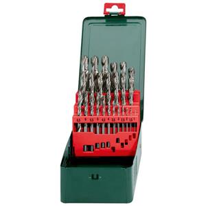 مجموعه 25 عددی مته فلز متابو مدل 627154000 Metabo HSS G Drill Bit Storage Case 