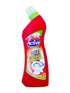 بسته 4 عددی مایع جرم گیر اکتیو پاک کننده سطوح سرویس بهداشتی قرمز با رایحه گل 750 گرم