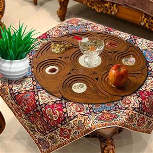 مجموعه هفت سین 8 پارچه عرش دیس طرح خورشید مدل روشن hs01