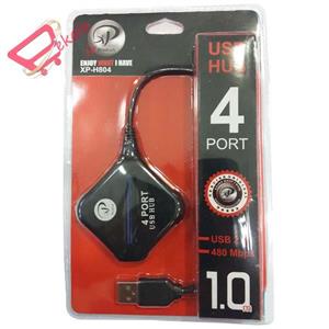 هاب XP-H804 4-Ports USB 2.0 Hub 