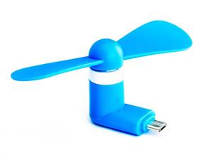 مینی پنکه همراه موبایل Mini USB Fan مخصوص اندروید 
